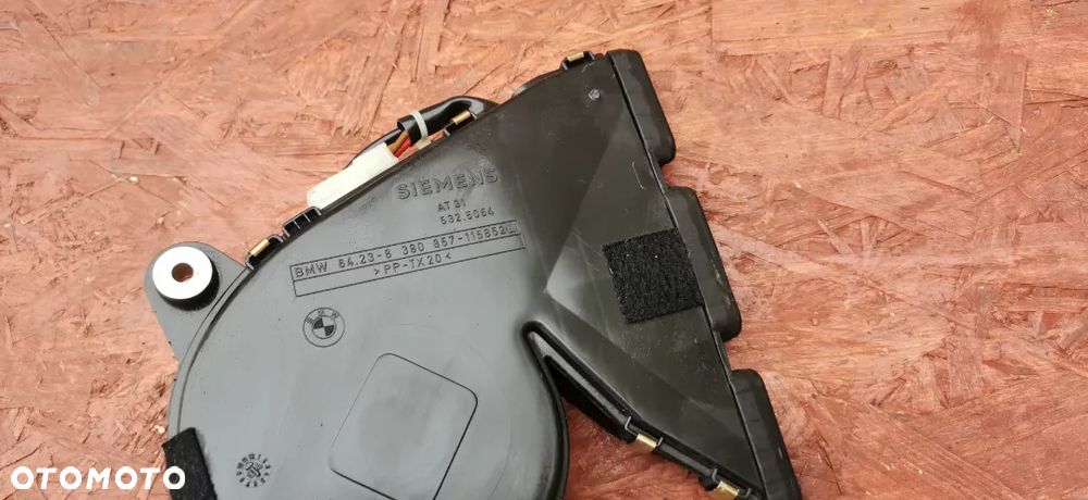 BMW E36 CABRIO ORYGINALNY WENTYLATOR TYLNEJ SZYBY NR. 8 390 857 OEM - 4