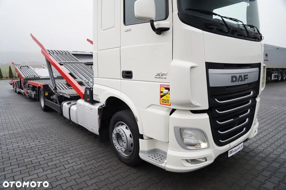 DAF XF 480 / BDF / LORA / LOHR / 16,5 M / 4 DOSTAWCZAKI / 6 OSOBÓWEK / KLIMA POSTOJOWA / EURO 6 - 7