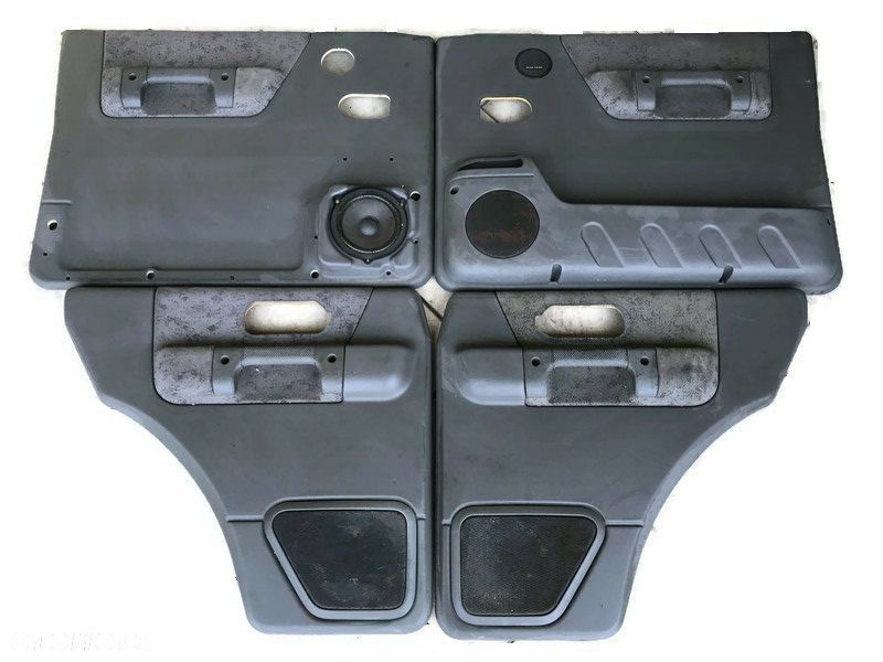 BOCZKI DRZWI SZARE KOMPLET LAND ROVER DISCOVERY 2 II - 1