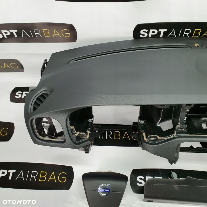 VOLVO V40 V 40 DESKA ROZDZIELCZA KONSOLA KOKPIT PULPIT PODUSZKI AIRBAG AIR BAG PASY KIT SET - 2
