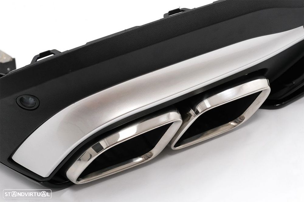 Difusor com Ponteiras Mercedes GLC SUV X253 (2020 em diante) - 4