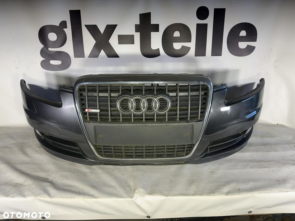 Audi A6 C6 S Line Zderzak Przód Przedni LZ7S 04-08 Sprysk. 4F0807437AD - 1