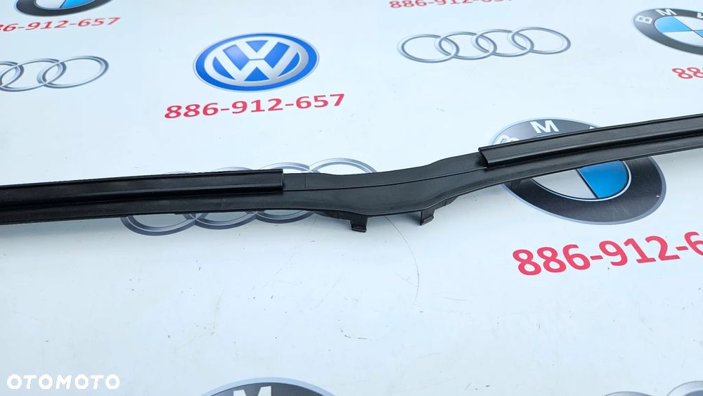 BMW 5 E60 E61 Osłona zderzaka przedniego Listwa górna zderzaka Uszczelka 7063835 - 3
