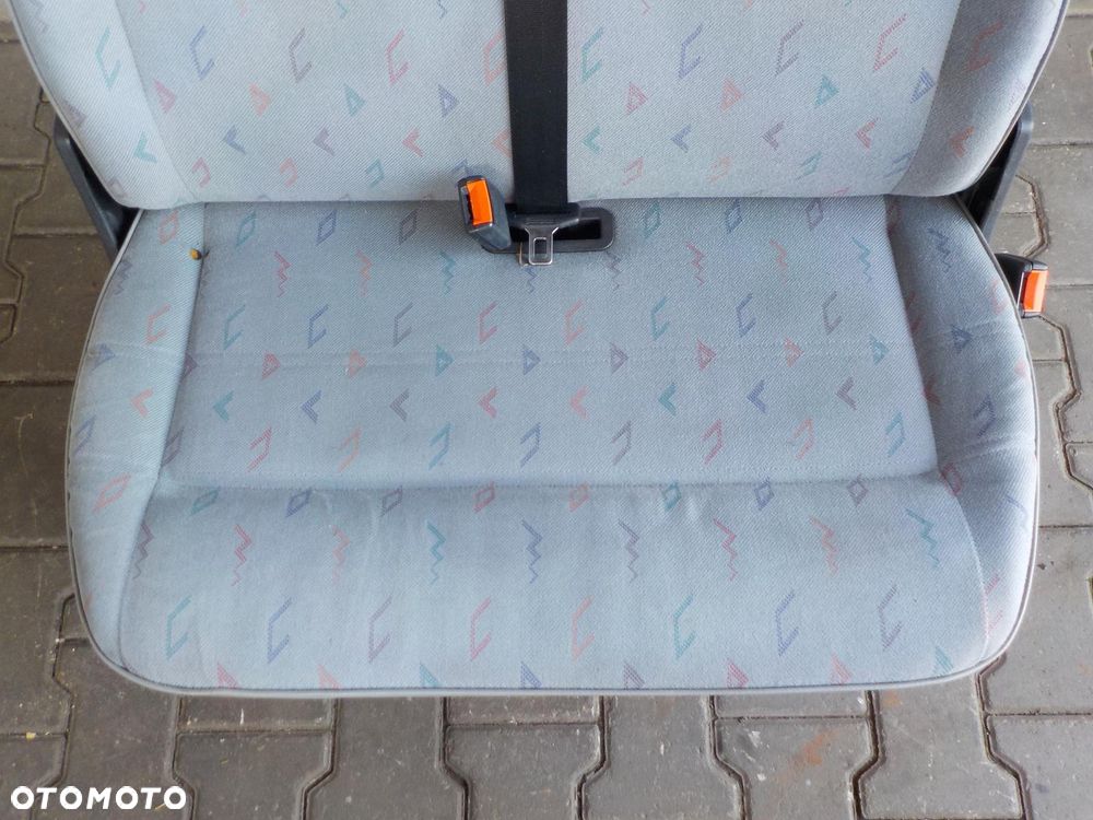 VW T4 SIEDZENIE FOTEL DWÓJKA PODWÓJNY PRZÓD INKA - 3