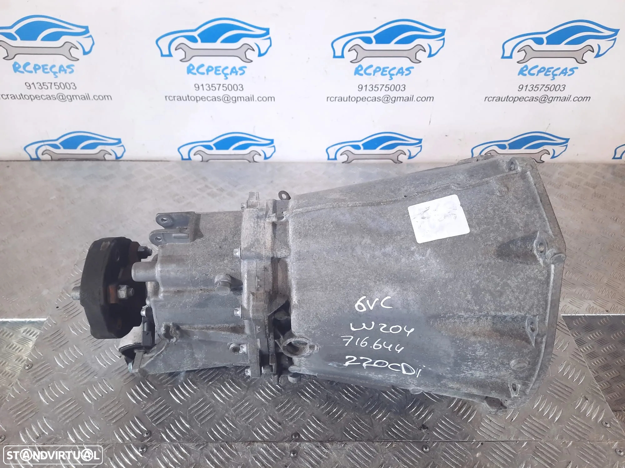 CAIXA VELOCIDADES MANUAL MERCEDES BENZ C W204 220 CDI 16V 170CV OM646811 646811 A2112610901 2112610901 716644 M W163 ML E W211 - 10