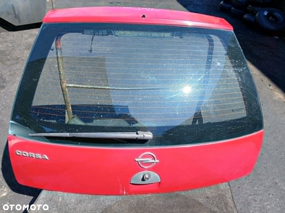 Opel Corsa C klapa bagażnika kod lakieru Z 573 - 1