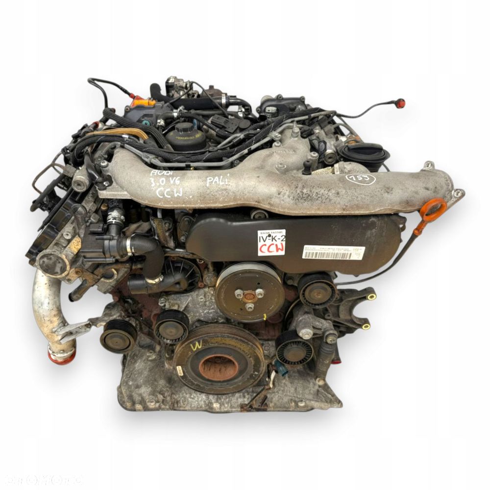 SILNIK CCW Audi A4 B8 A5 8F 8T Q5 8R 3.0 V6 TDI CCWA CCWB diesel kompletny - 1