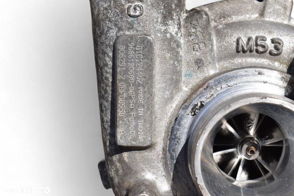 Turbina PEUGEOT 508 I CITROEN C5 III 1.6 E-HDI 9686120680 - 5