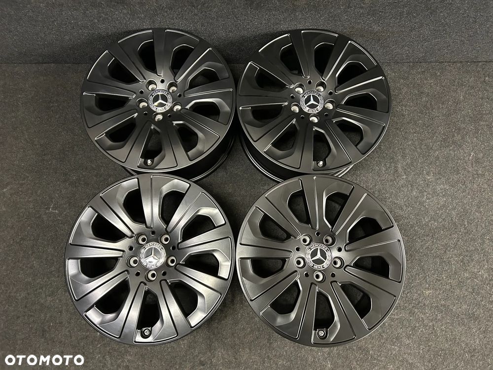 Alufelgi Mercedes S-Klasa W222, E-Klasa W213, W212, GLK, CLS 17 cali 5x112 4szt. Ładne z czujnikami! - 3