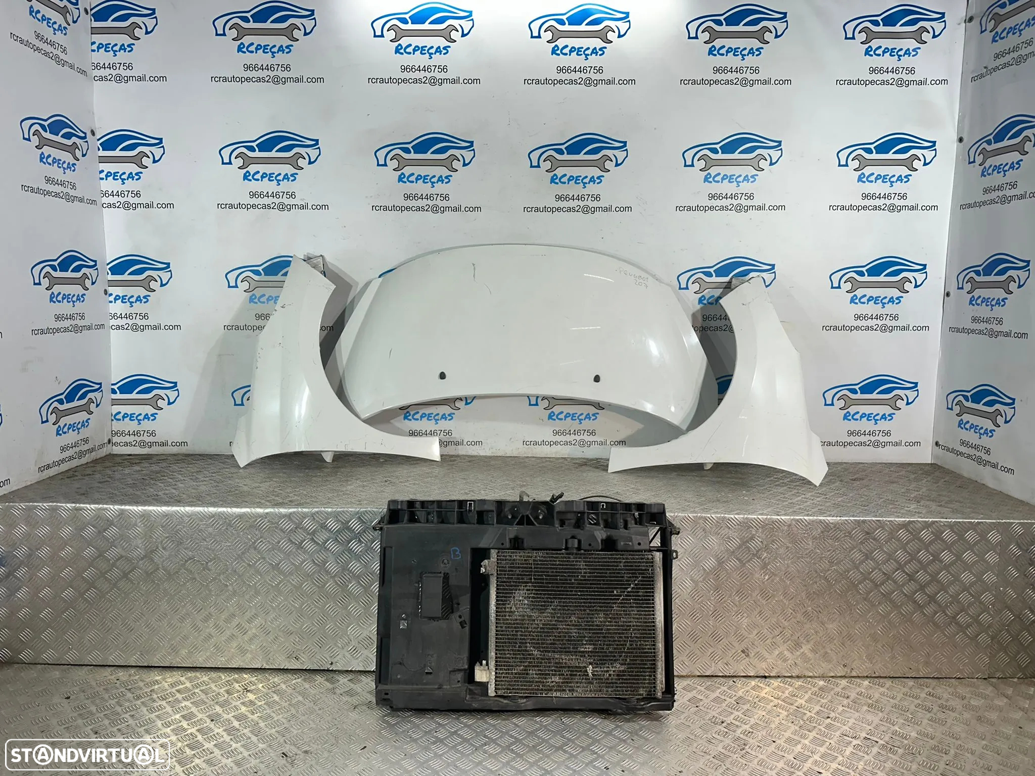 .Frente Completa Peugeot 207 1.4 HDi Diesel 68cv Fase 1 2006 - 2014 - 8
