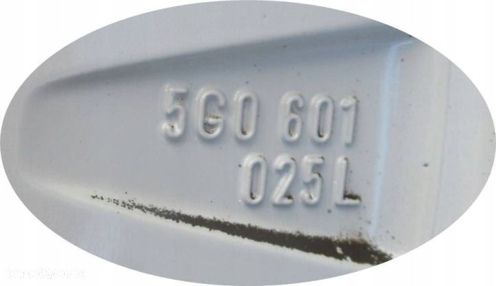VW GOLF VII FELGA ALUMINIOWA ALUFELGA 16" 5G0601025L - 10