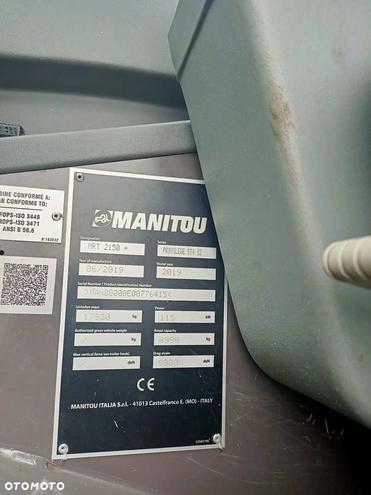 Manitou MRT 2150 PRIVILEGE - 11