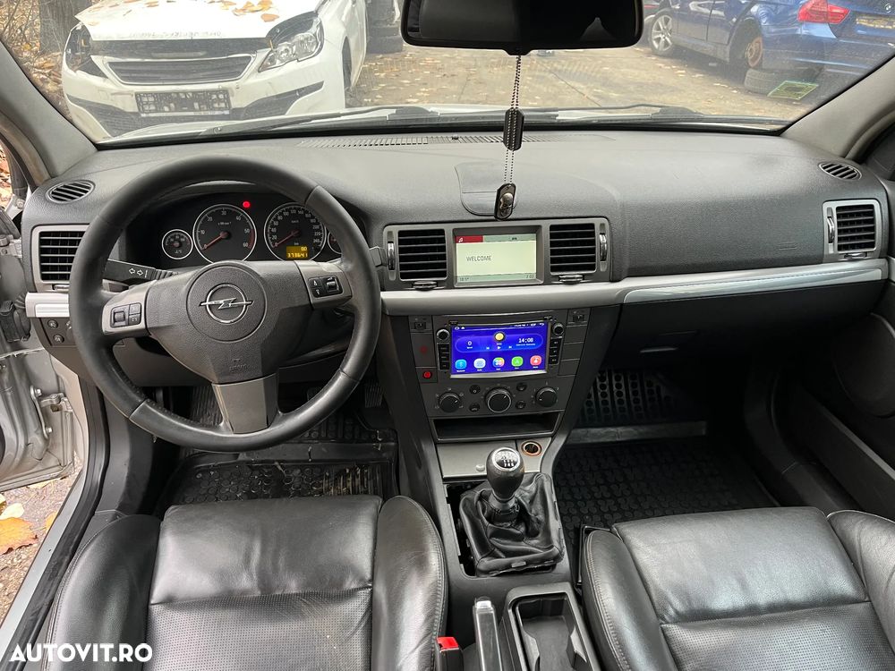 Dezmembrez Opel Vectra C facelift break gri argintiu 1,9 diesel 120CP gri argintiu piele - 14