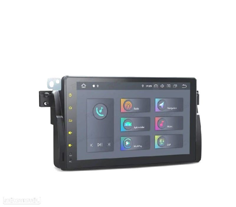 AUTO RÁDIO GPS ANDROID 13 PARA BMW E46 MG ZT ROVER 75 - 5