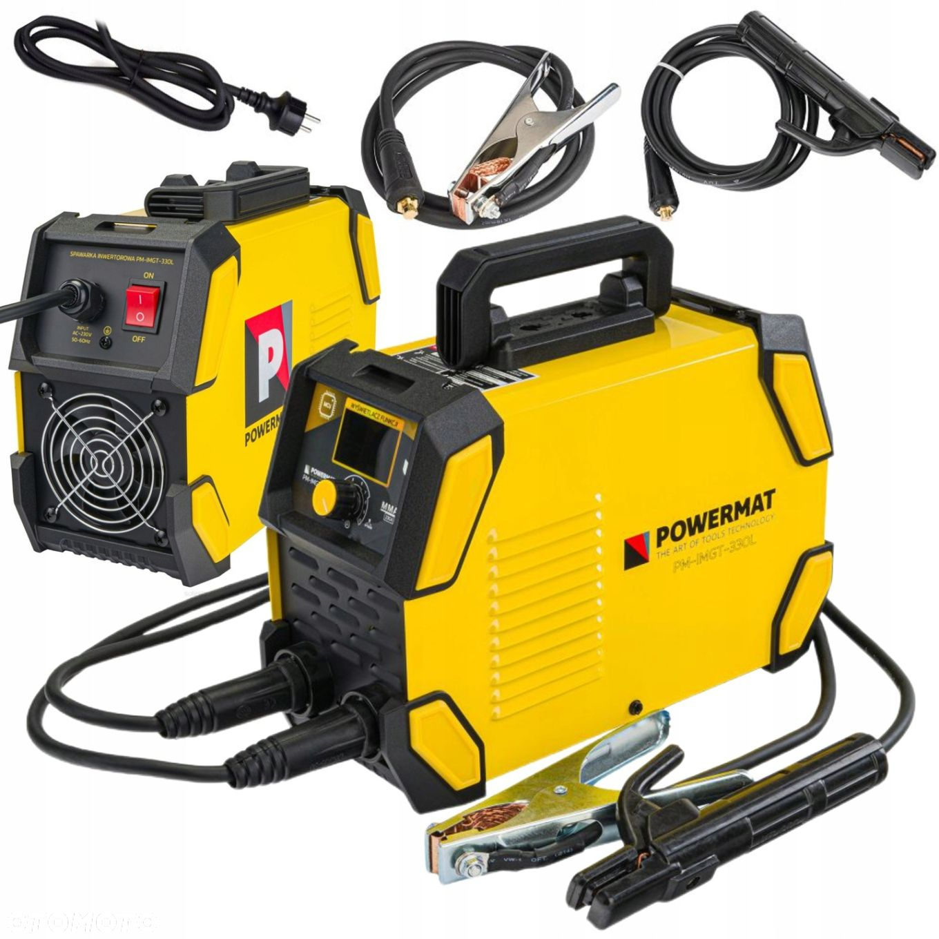 SPAWARKA INWERTOROWA INWERTEROWA LCD MMA PULSE TIG-LIFT 330A IGBT 6,7 kVA - 12