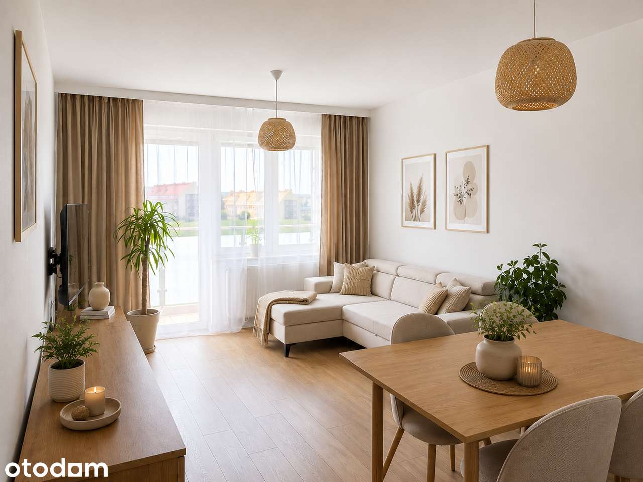 Mieszkanie 3-pokojowe z balkonem, 62,5 m²
