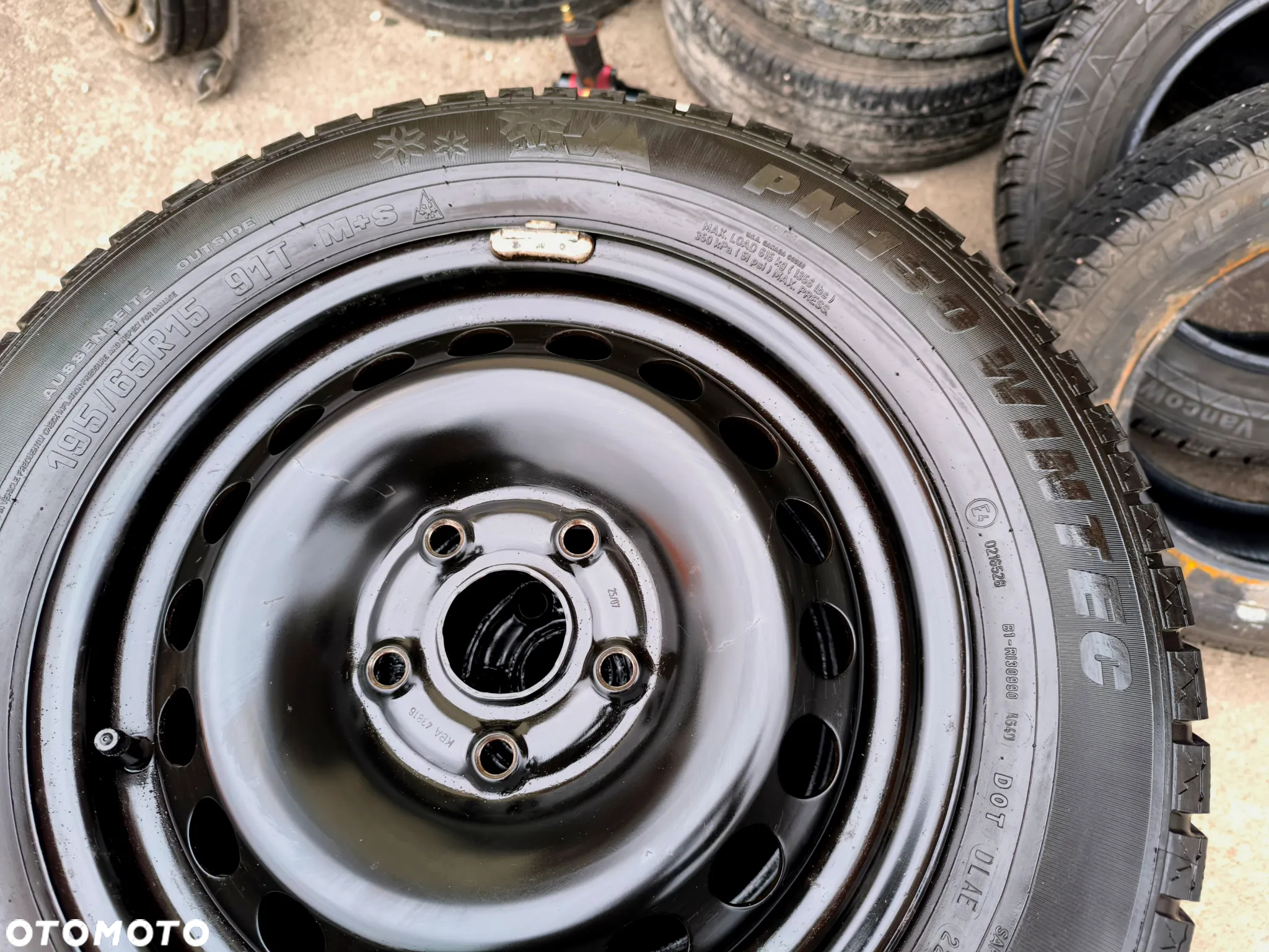 5x112 Felgi stalowe Stal 15 Koła Zimowe Zima VW PASSAT B5 GOLF 5 6 V VI CADDY JETTA TOURAN SEAT LEON TOLEDO ALTEA SKODA OCTAVIA II III 2 3 AUDI A4 B5 B6 A6 C5 Legnica ALU-RAD 195/65 6,5mm - 4