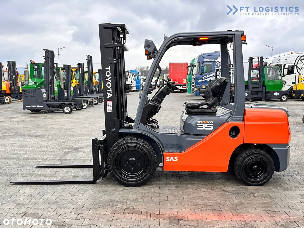 Toyota 52-8FDJF35 / DIESEL / 2016 / JEDYNE 2096 MOTOGODZIN / WOLNY SKOK / DUPLEX / JAK NOWA - 4