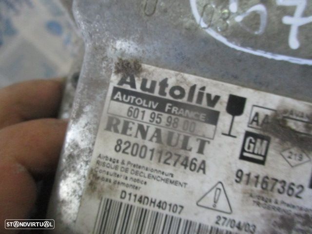 Modulo Airbag 8200112746A RENAULT TRAFIC 2004 - 2