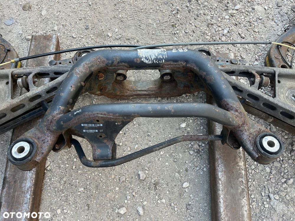 Zawieszenie belka wozek wahacze tyl BMW X3 E83 LIFT 2.0 D 177 KM KOMPLET - 3