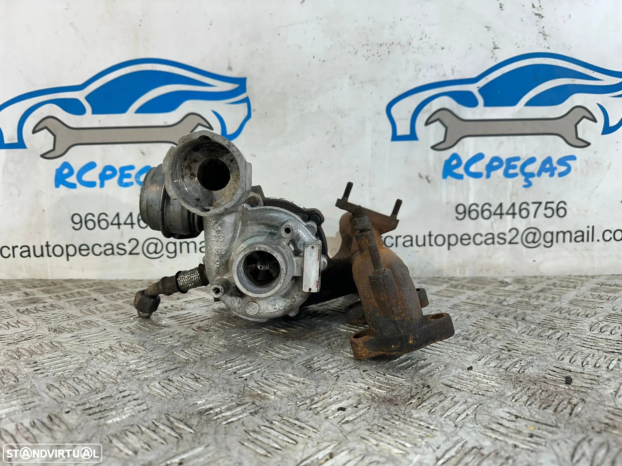 .Turbo Garrett GT1646V VW Volkswagen Audi Seat Skoda 1.9 TDi BXE BKC 105cv - 4