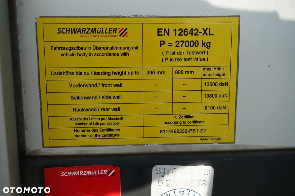 Schwarzmuller / NACZEPA / STANDARD / PALECIARA / BPW / 2022 YEAR - 31
