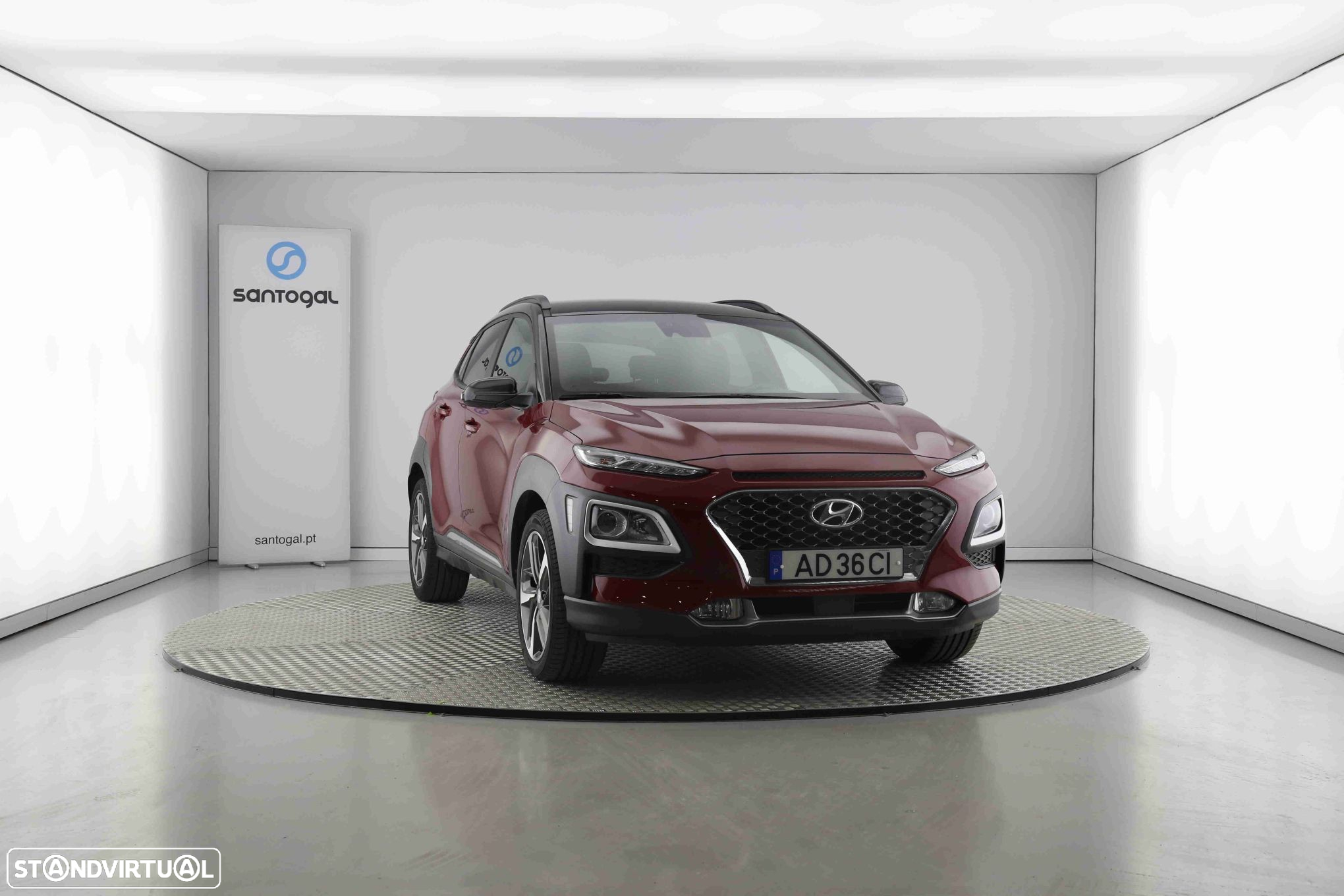 Hyundai Kauai 1.0 T-GDi Premium Pele/Tec.Vermelho - 2