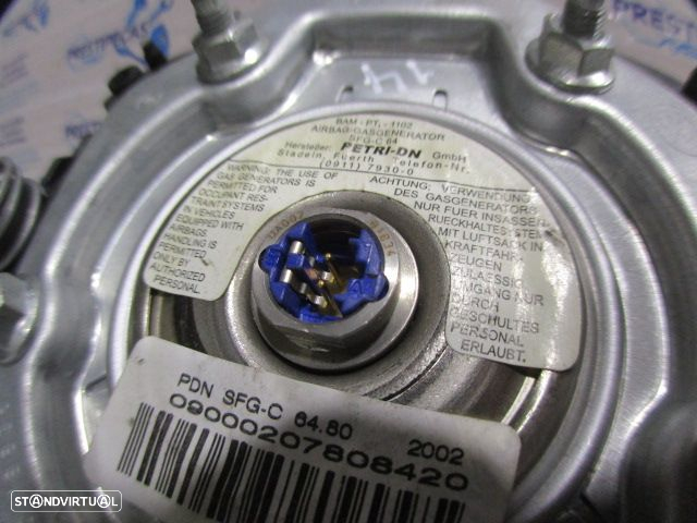 Airbag Condutor 6Q0880201J VW POLO 2002 1.2I 64CV 5P CINZA - 3