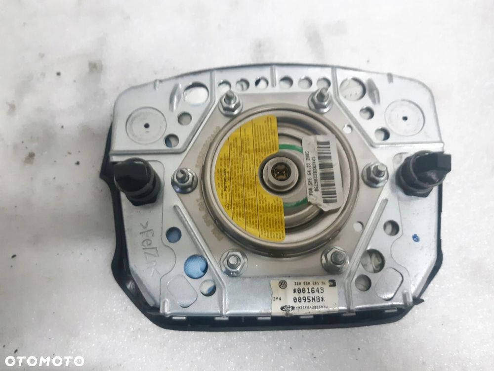 Sharan MK2 00-10 AIRBAG KIEROWCY 3B0880201BL - 5