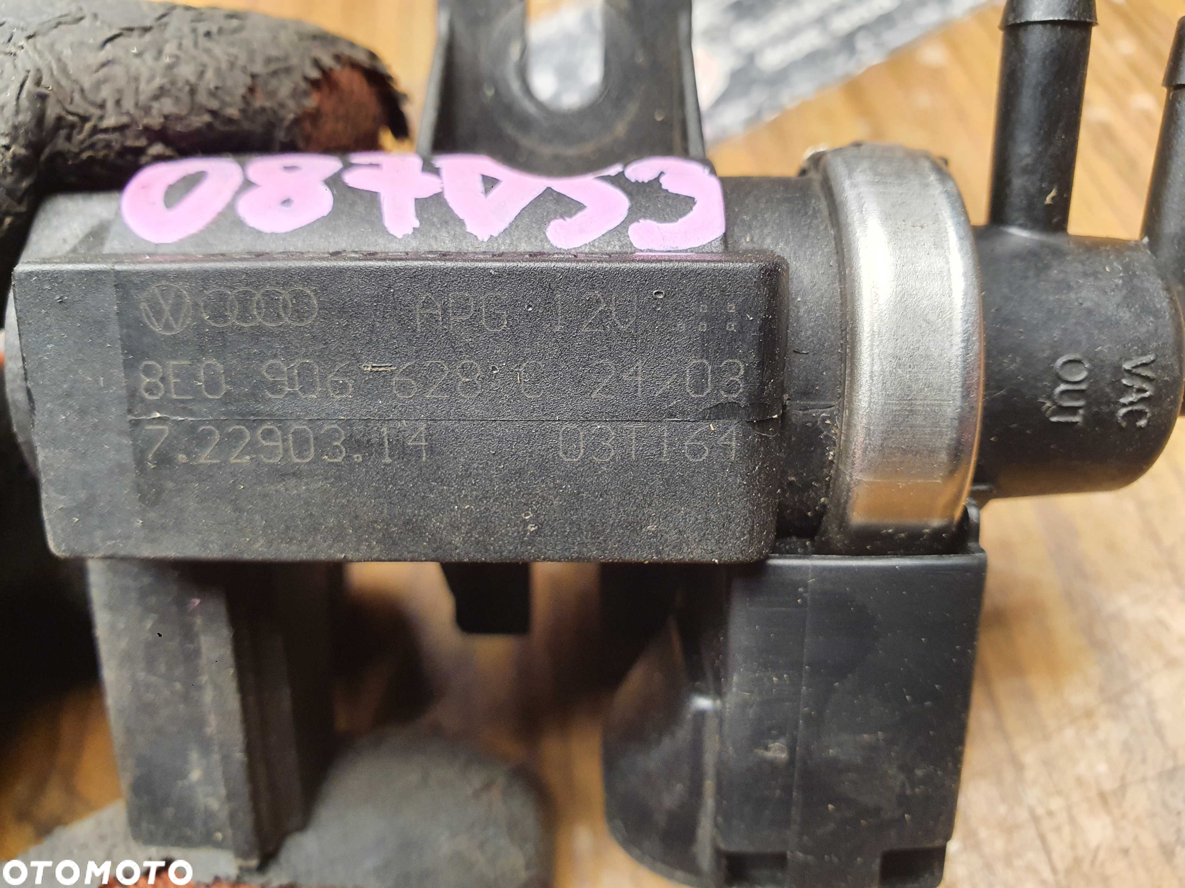 Zawór 8E0906628A 8E0906628C Podciśnienia Czujnik Turbiny 1.9 TDI Audi A4 B6 A6 C5 VW Passat B5 - 6