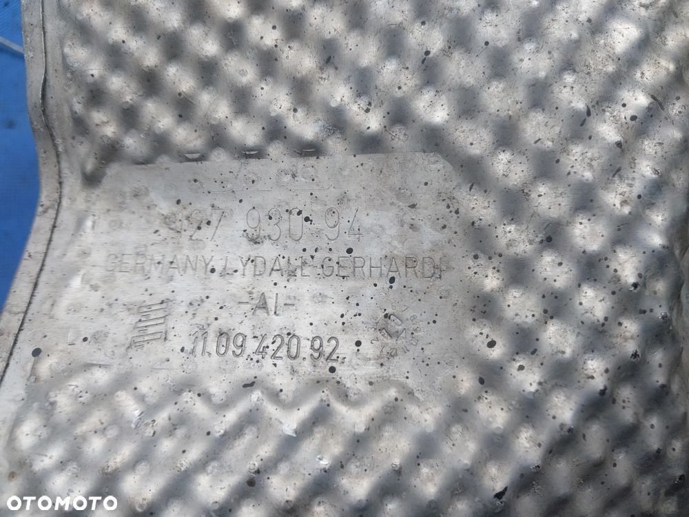 Katalizator pusty Saab 93 2.0 T Turbo Opel Vectra C puszka katalizatora kolektor pucha odudowa katalizatora osłona termiczna - 5