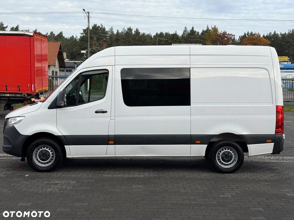 Mercedes-Benz Sprinter 319 CDI V6 L2H2 Doka Brygadówka 4-miejsca Zabudowa Warsztatowa Salon PL - 3