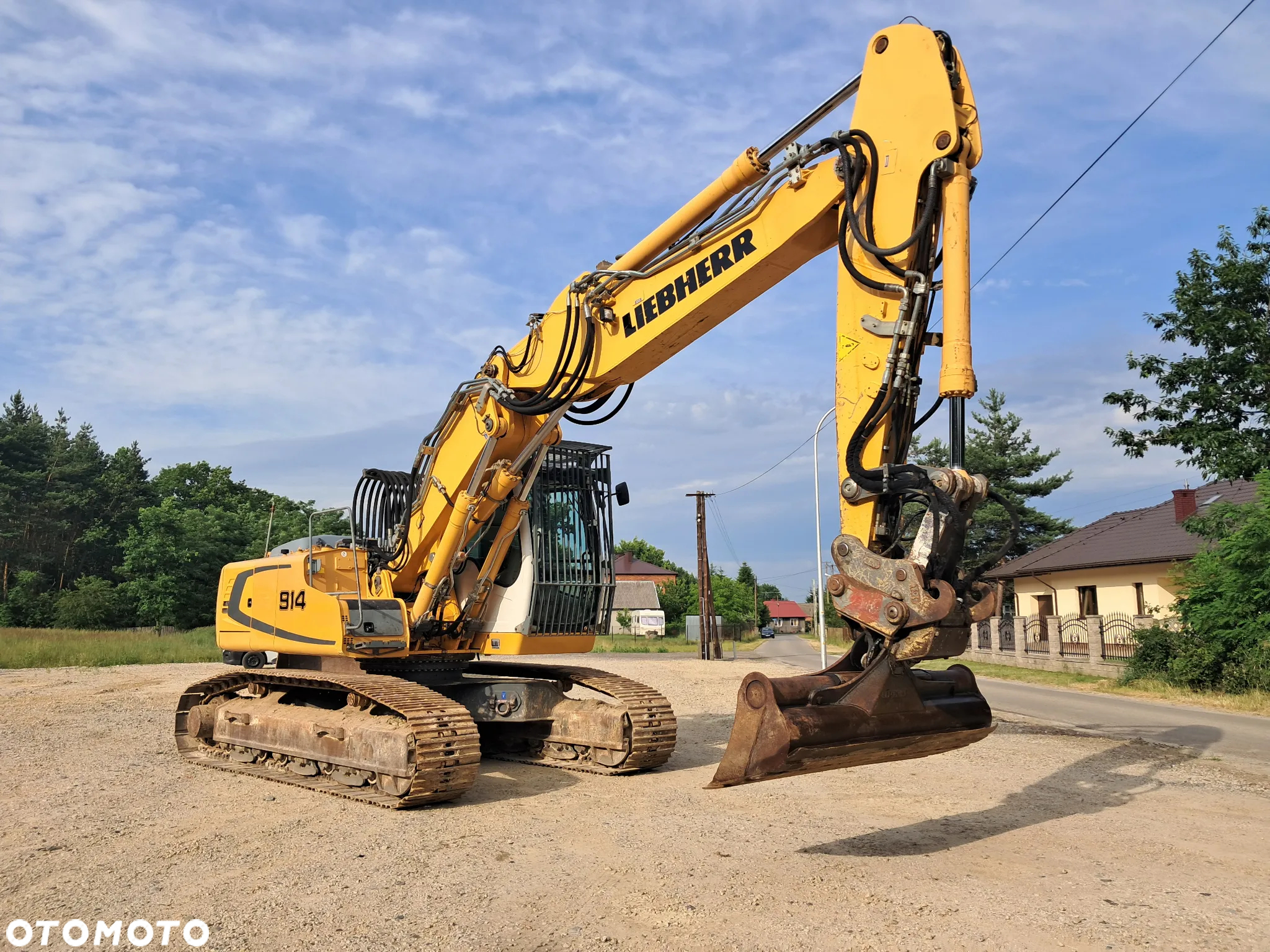 Liebherr R914C   Koparka Gąsienicowa Likufix - 4