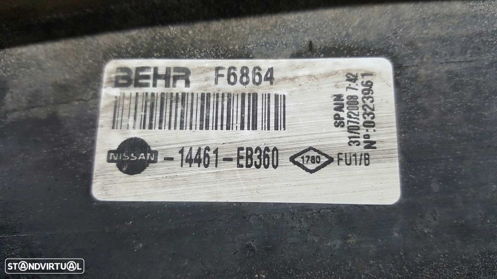 INTERCOOLER NISSAN PATHFINDER (R51) 2.5 DCI SE - 2