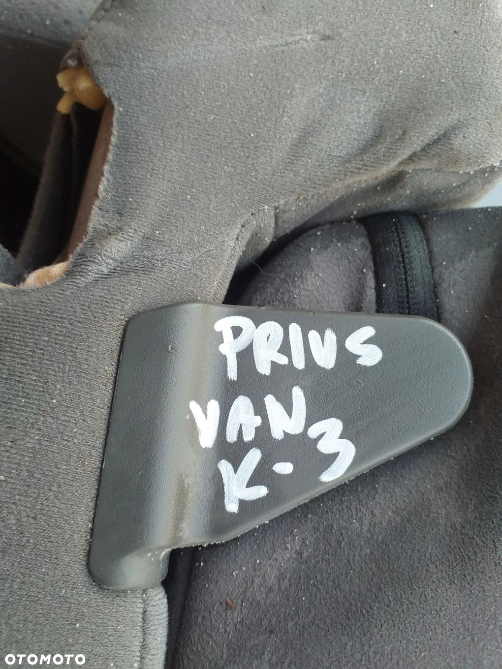 Toyota Prius II przekładka van vana kanapa tył pas - 5