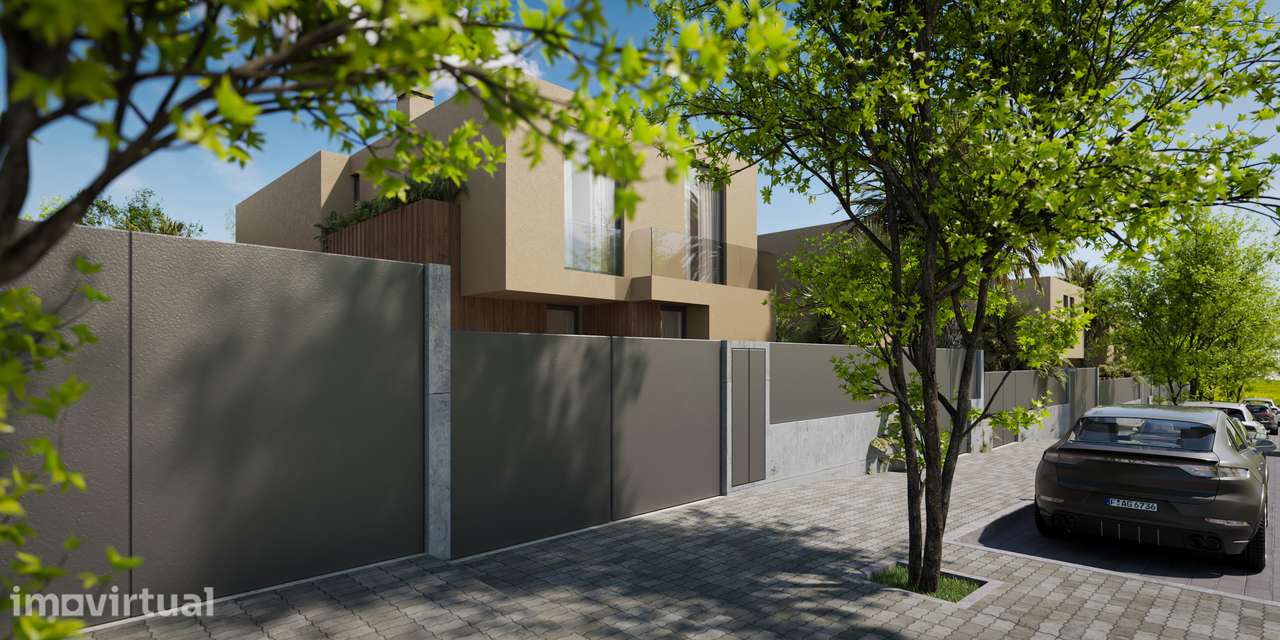 Moradia T4 com piscina, garagem e vista jardim e serra - Grande imagem: 5/44