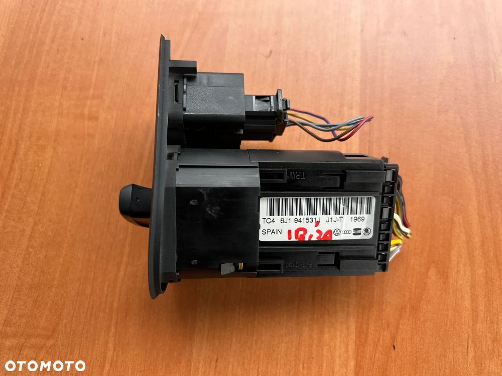 PANEL PRZEŁĄCZNIK ŚWIATEŁ SEAT IBIZA IV 6J1941531J - 4