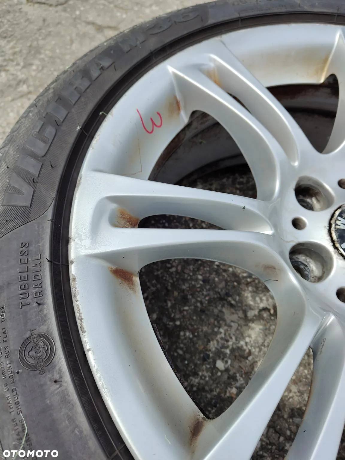 BMW F10 F11 M-pakiet Org Felgi Aluminiowe Alusy KOŁA 5X120 18 Opony 4x 245/45 18 - 17