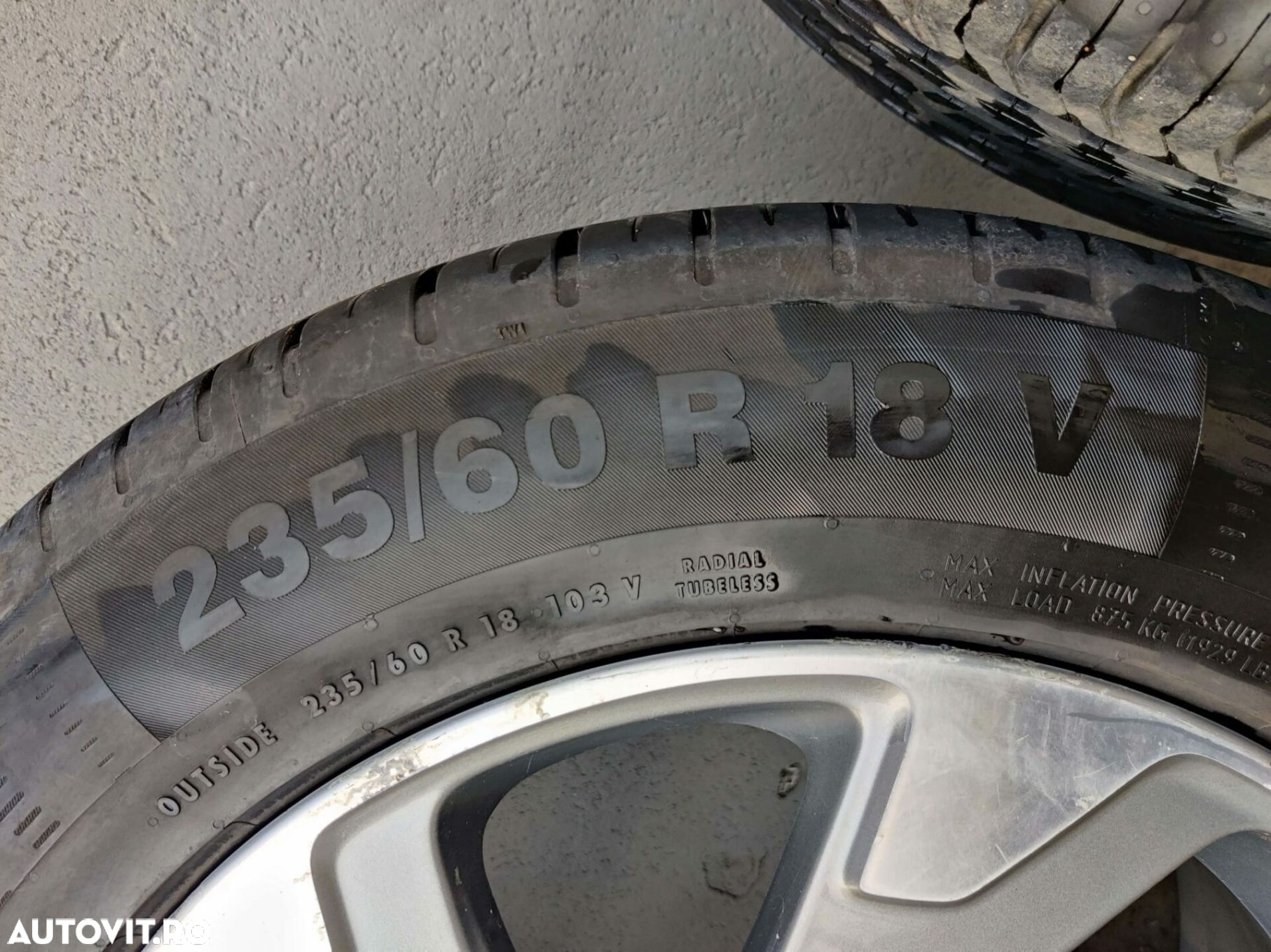 Jante ARGUS 18" 5x108 Volvo XC70 XC60 XC90 + anvelope vara 235/60 R18  31323381 / 31347108 - 7