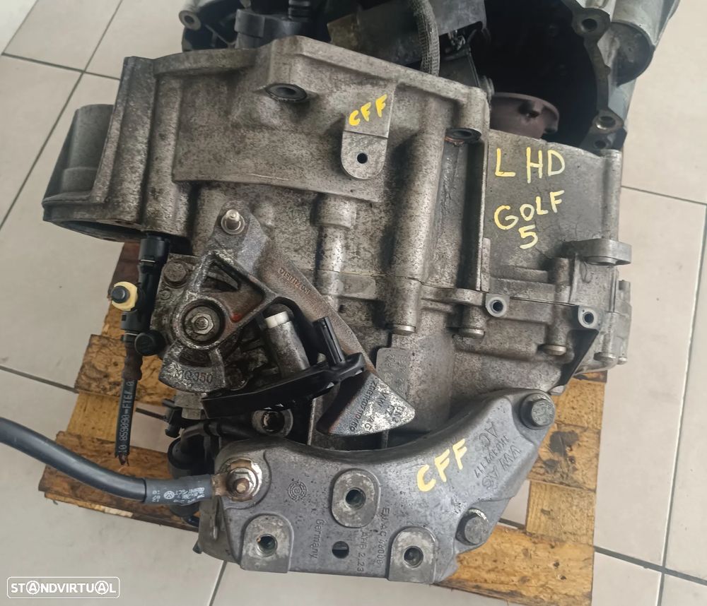 motor audi A3 2.0 tdi 140cv CFF caixa de 6 velocidades LHD audi Skoda Seat - 10