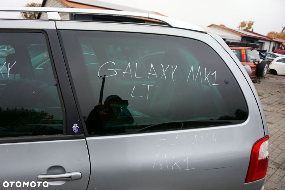 SZYBA KAROSERYJNA TYLNA LEWA BOCZNA GALAXY I MK1 LIFT  FORD 2000-2006 - 1