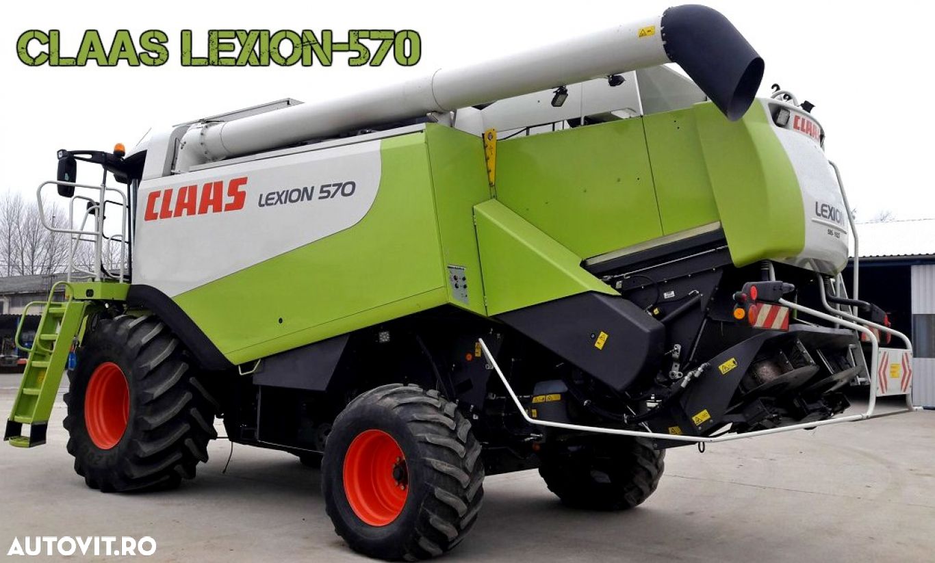 Lexion 570 dezmembrat - 1