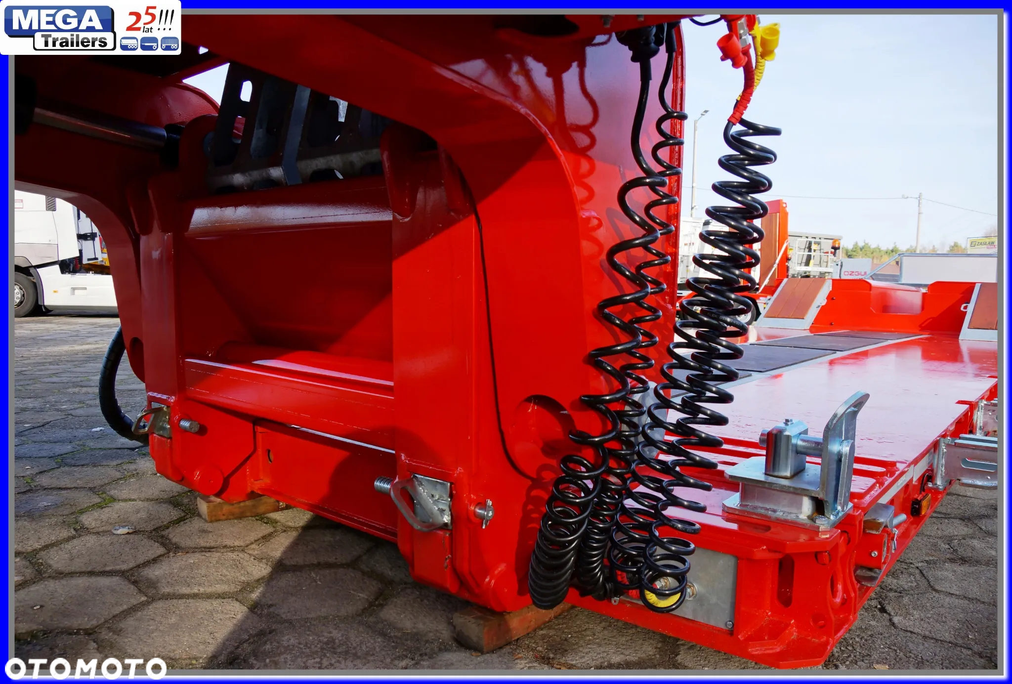 Mega Hydrauliczna Łabędzia Szyja, pokład 650 + 575 cm rozciągu, 2 osie, DMC 46 Ton ! - 20