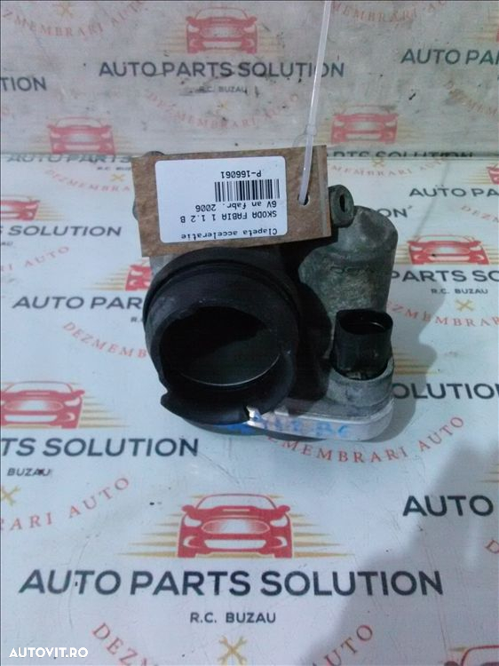 clapeta acceleratie skoda fabia 1 1.2 b 6v an fabr. 2006