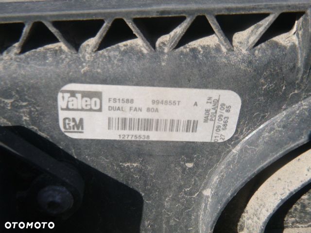 CHŁODNICE CHŁODNICA WODY WENTYLATOR INTERCOOLER SAAB 9-3 II LIFT 1.9 TTDI 180KM - 17