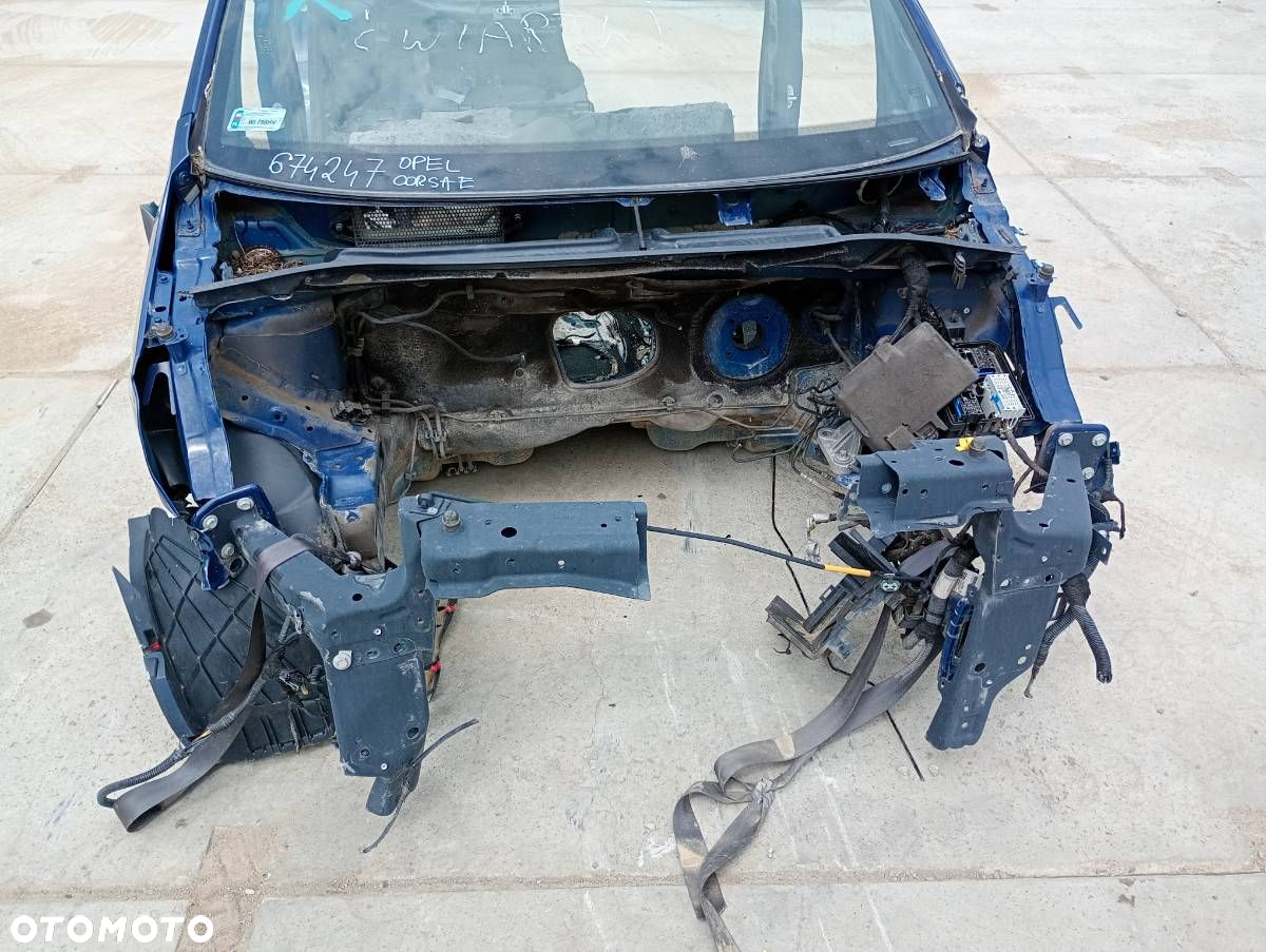 KAROSERIA ĆWIARTKA BŁOTNIK TYŁ  PRAWY PRÓGI PODŁUŻNICA LEWA - 999.00 PLN - OPEL CORSA E (X15) - 2