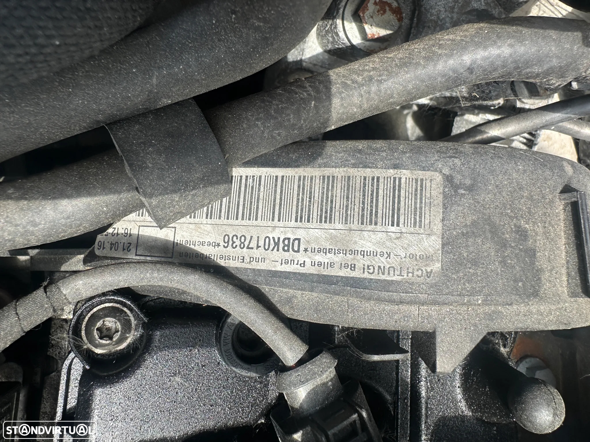 SKODA OCTAVIA BREAK (A7) 1.6 TDI DE 2016 MOTOR DBK (CENTRO DE ABATE) - 6