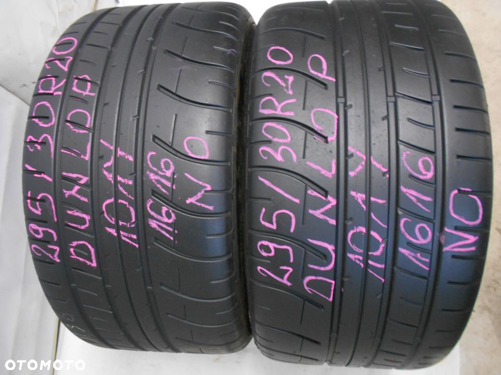 OPONY 295/30R20 DUNLOP SPORT MAXX RACE NO DOT 1616 5.2MM
