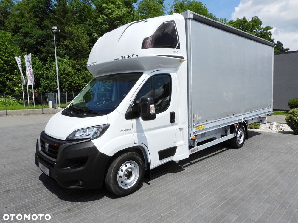 Fiat DUCATO PLANDEKA 10 PALET TEMPOMAT NAWIGACJA PNEUMATYKA KLIMATYZACJA  180KM - 7