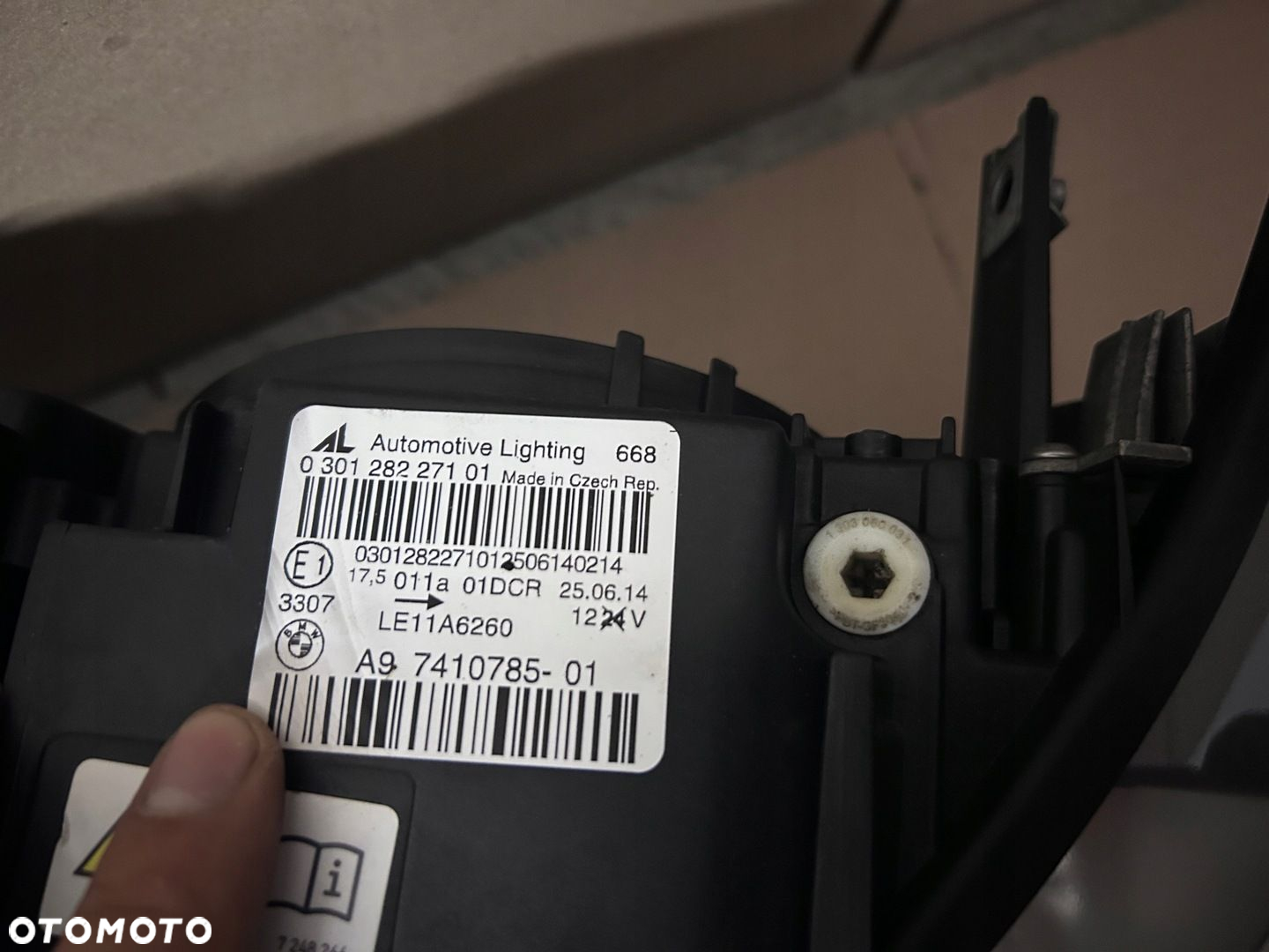 LAMPA LEWA BMW 4 F32 F33 F36 XENON NIESKRETNY - 2